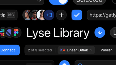Lyse UI Library preview